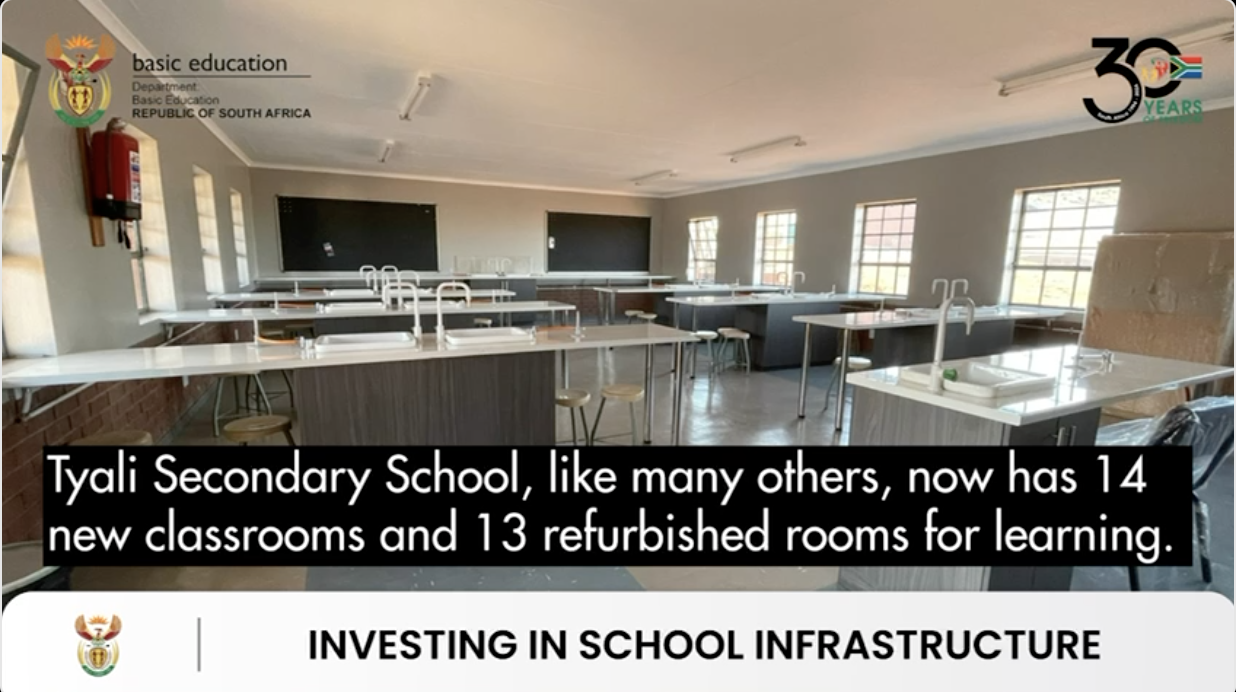 Eastern Cape education Investing in School Infrastructure