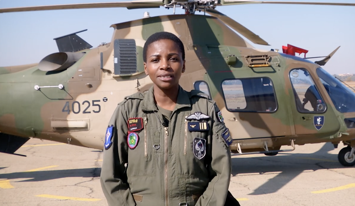 Lt Zanele Vayeke - Helicopter Pilot