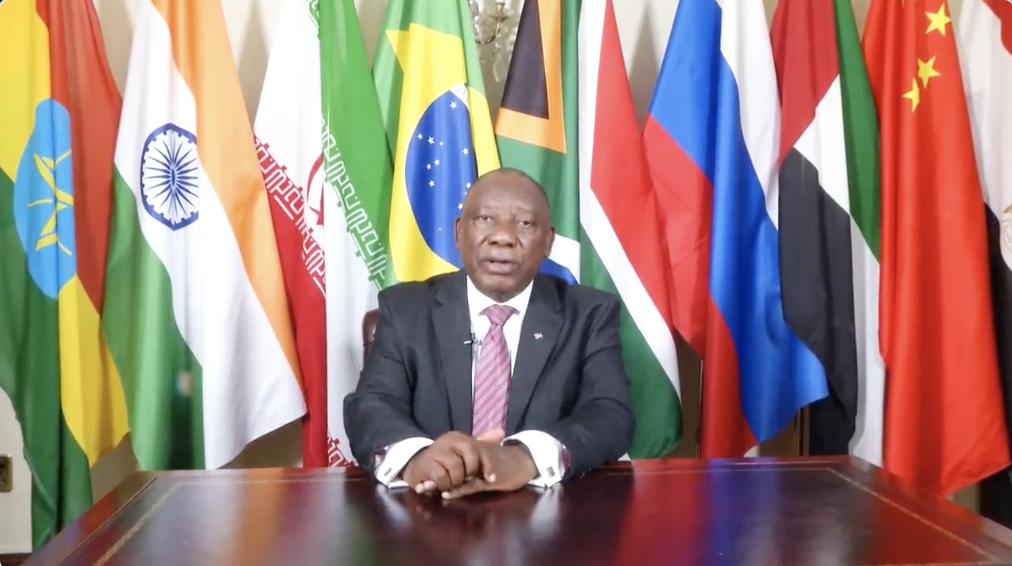 President Cyril Ramaphosa - BRICS Business Forum 2024 message