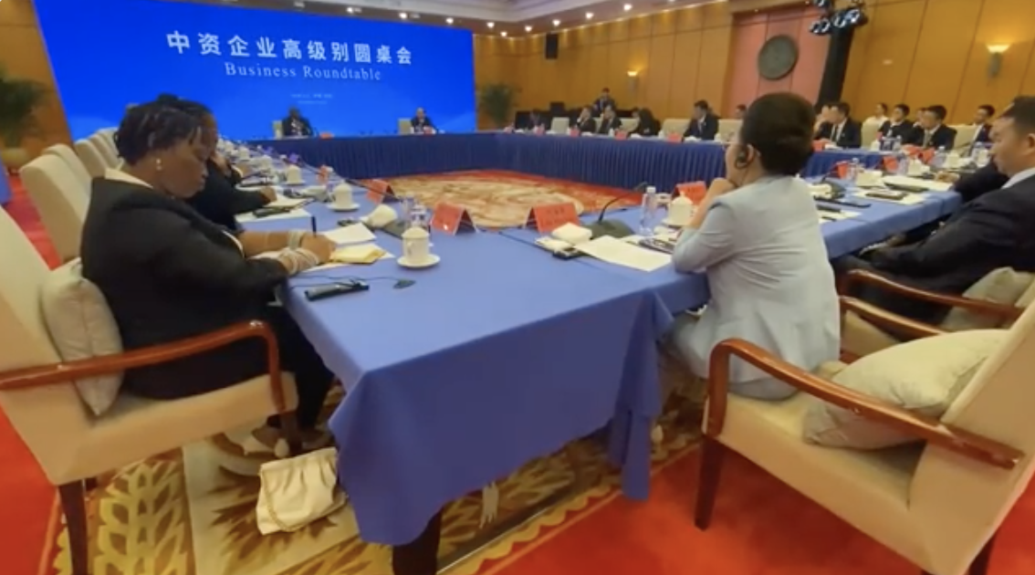 President Ramaphosa addresses the Shenzhen Business Roundtable in China