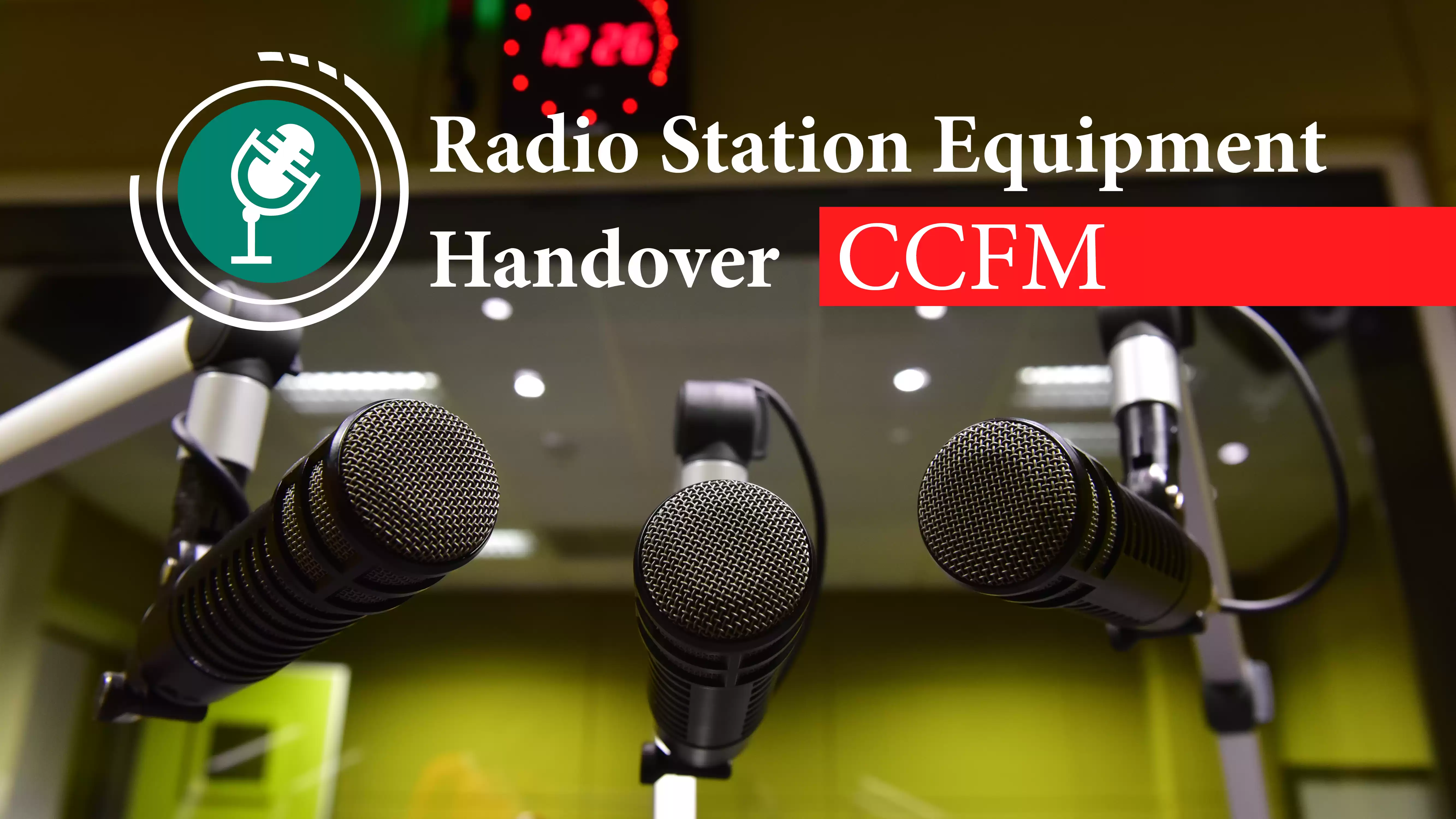 CCFM Presenters Equipment from Government