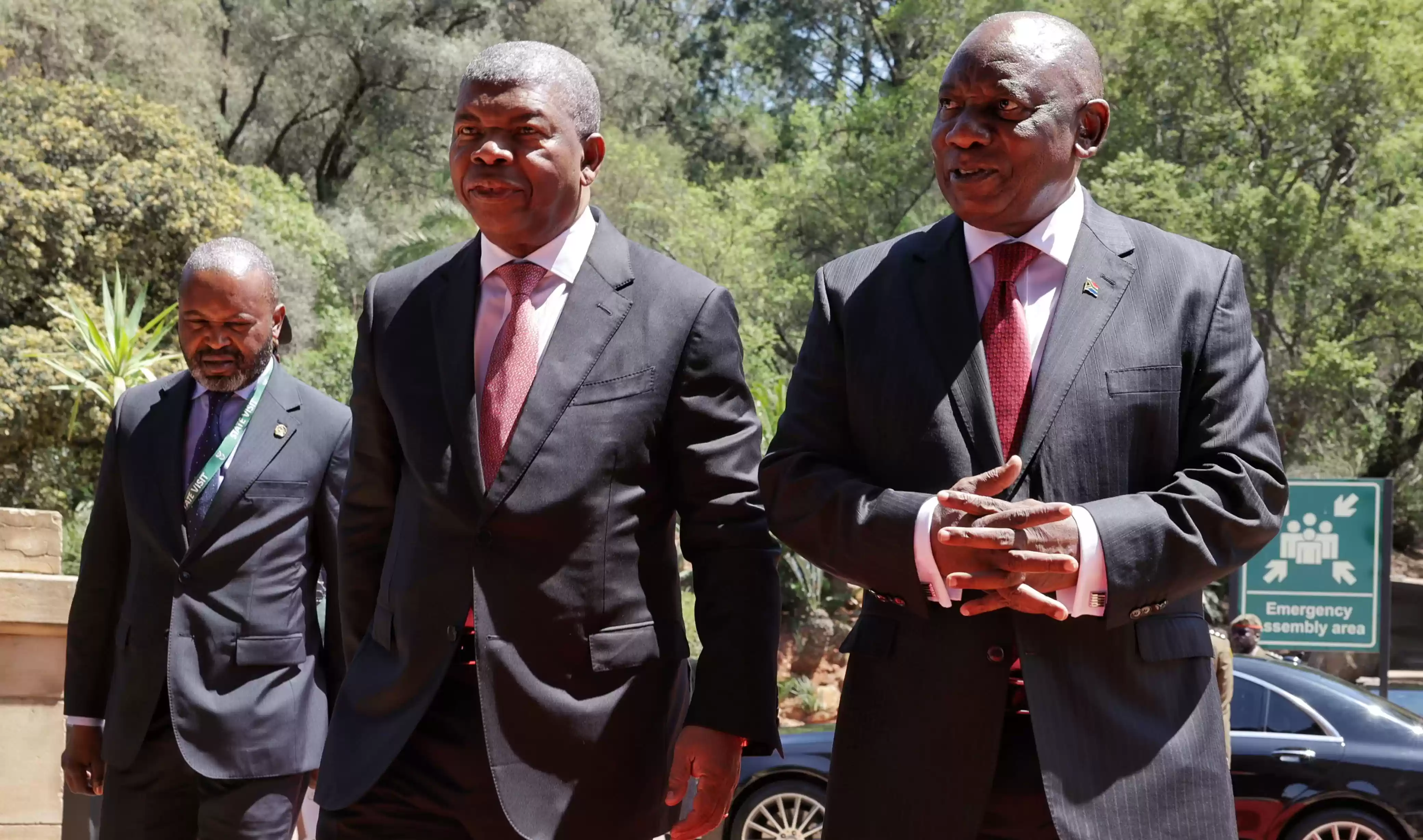 President Ramaphosa hosts President João Manuel Gonçalves Lourenço of Angola